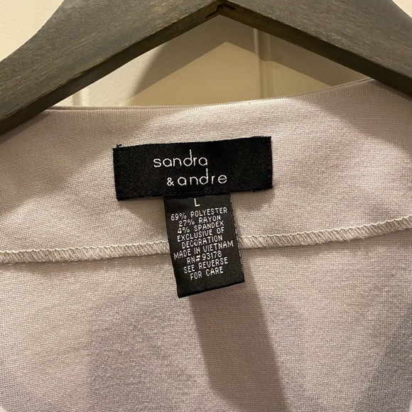 Sandra & Andre Long Jeweled Studded Cardigan- L - Picture 3 of 7